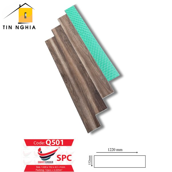 Sàn Nhựa SPC SmartChoice Q501 