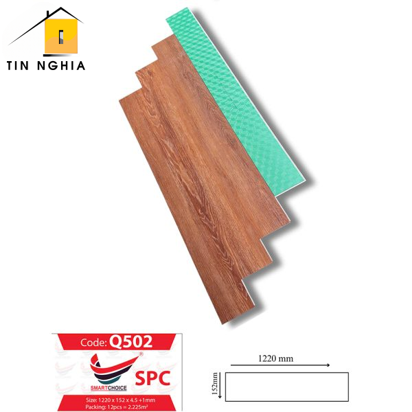 Sàn Nhựa SPC SmartChoice Q502