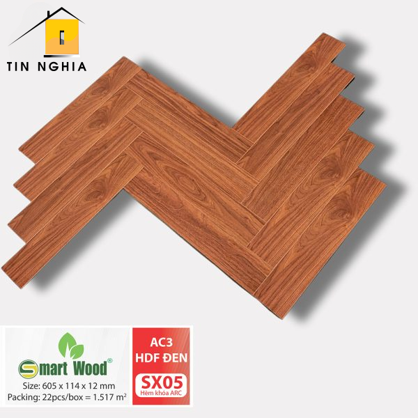 SÀN GỖ XƯƠNG CÁ SMARTWOOD SX05