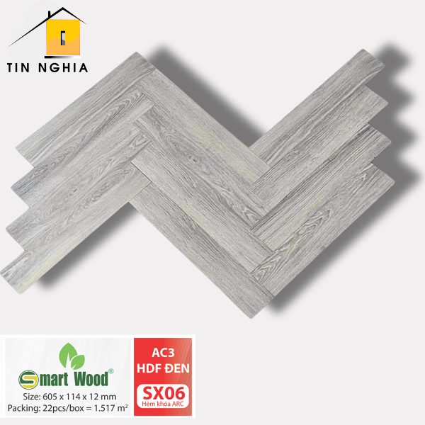 SÀN GỖ XƯƠNG CÁ SMARTWOOD SX06