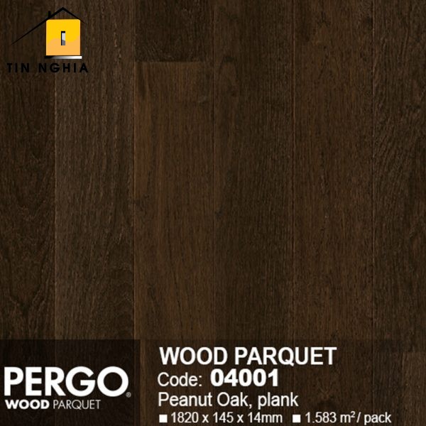 Sàn Gỗ Pergo Wood Parquet 04001