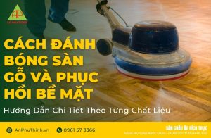 Cách đánh bóng sàn gỗ