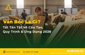 Quy trình sản xuất ván bóc