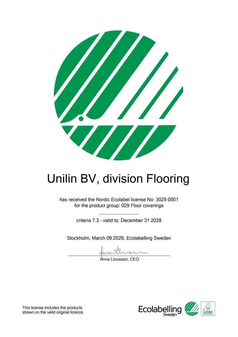 Chứng chỉ Nordic Swan Ecolabel hạn 2028
