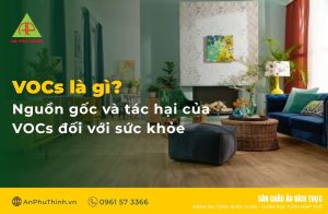 VOCs là gì? Nguồn gốc và tác hại của VOCs đối với sức khỏe
