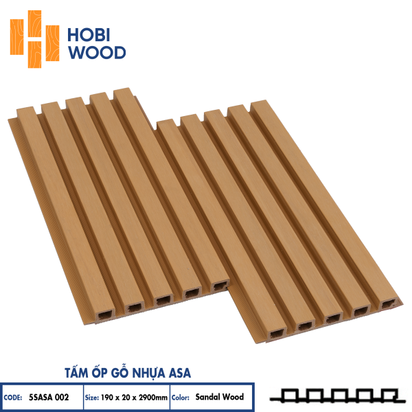 Tấm ốp 5SASA 002 - Sandal Wood