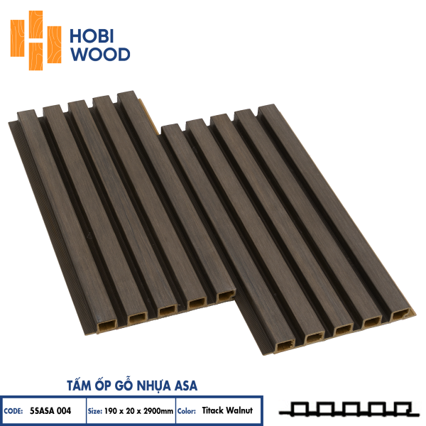 Tấm ốp 5SASA 004 - Titack Walnut