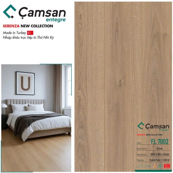 Sàn Gỗ Camsan FL7002