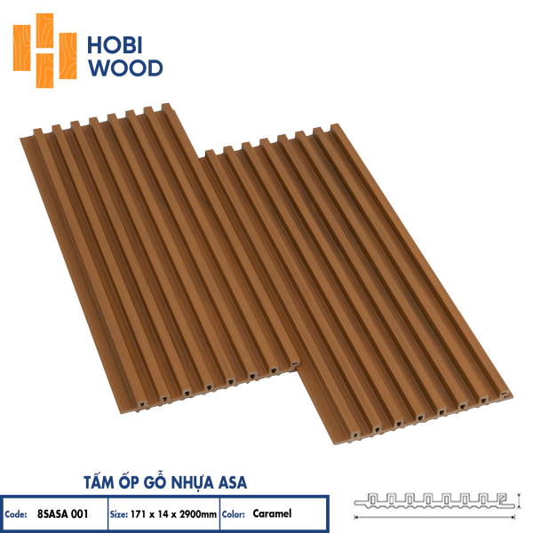 Tấm ốp 8SASA 001 - Caramel