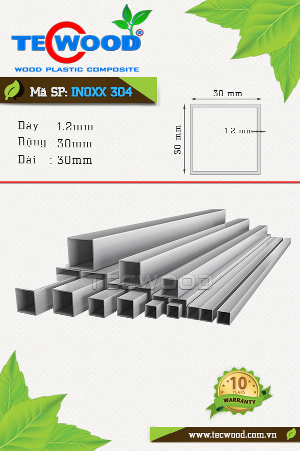 Phụ kiện Inox 304 (1,2mm)