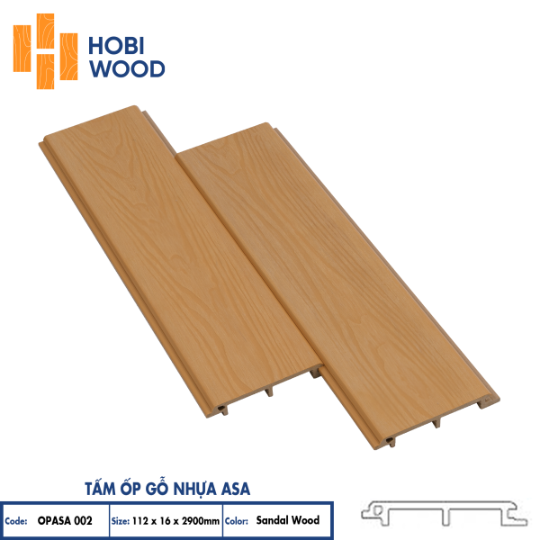 Tấm ốp OPASA 002 - Sandal Wood