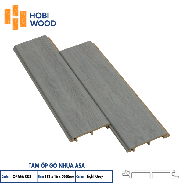 Tấm ốp OPASA 003 - Light Grey