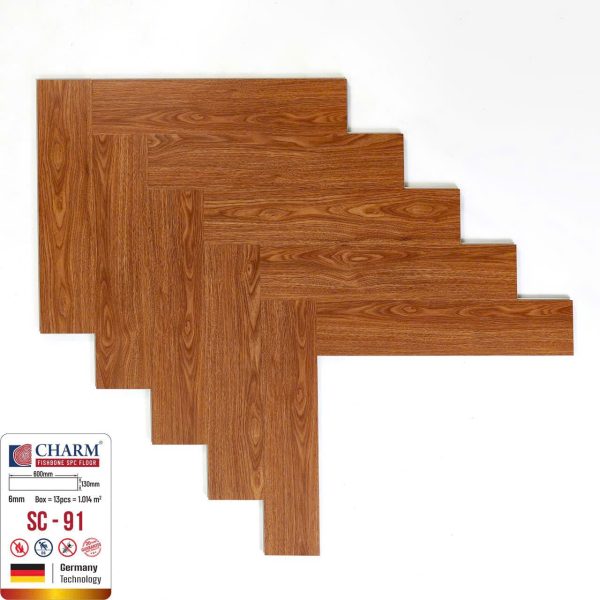 Sàn gỗ xương cá Charmwood SC91