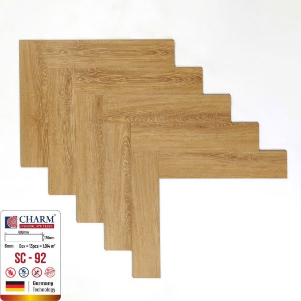 Sàn gỗ xương cá Charmwood SC92