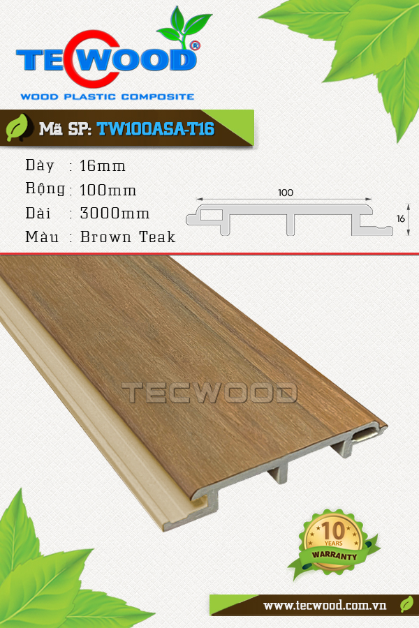 Ốp TW100ASA-T16 Brown Teak