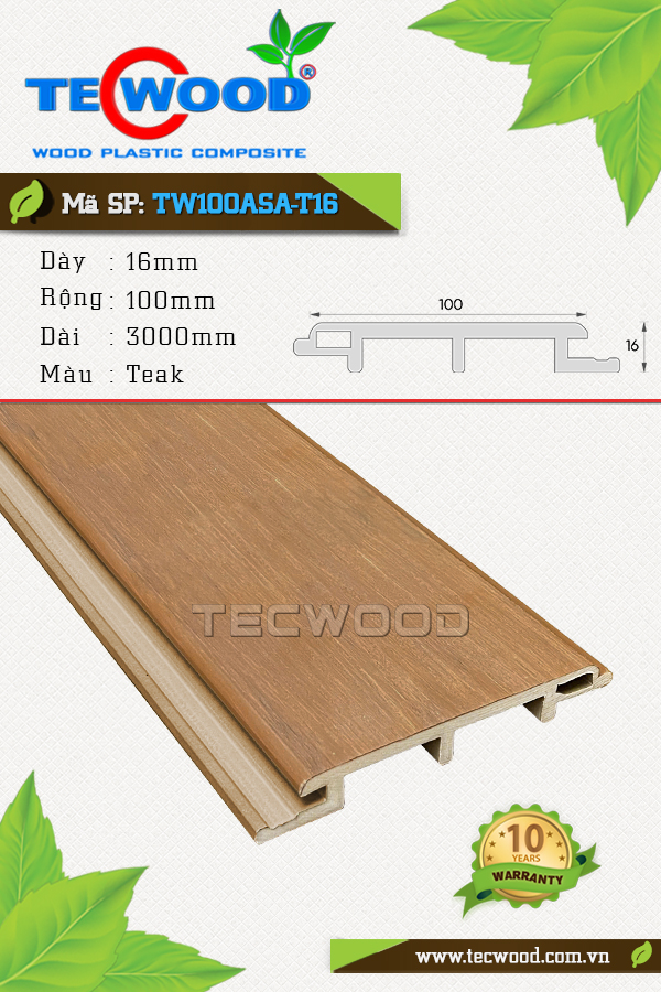 Ốp TW100ASA-T16 Teak