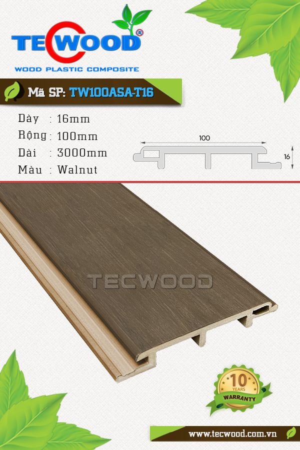 Ốp TW100ASA-T16 Walnut