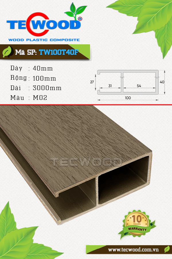 Thanh lam TW100T40F M02