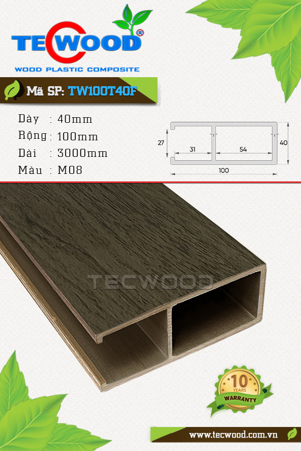 Thanh lam TW100T40F M08