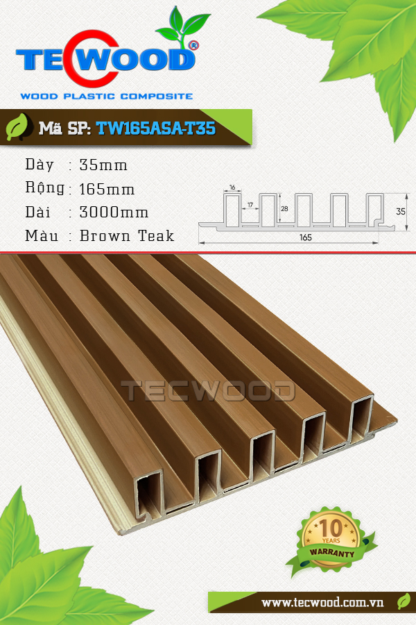 Ốp TW165ASA-T35 Brown Teak