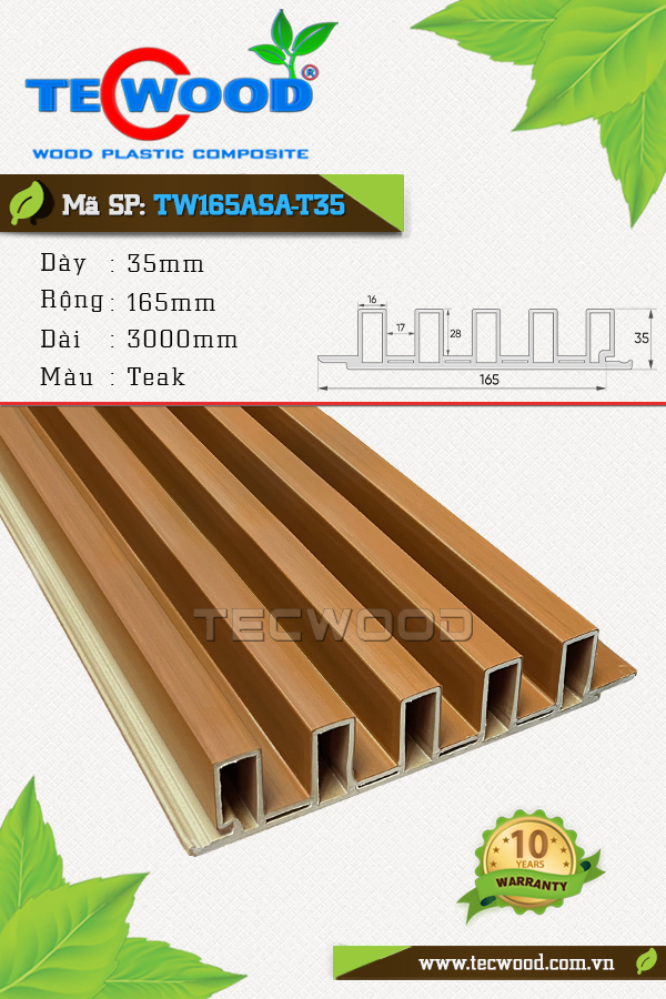 Ốp TW165ASA-T35 Teak