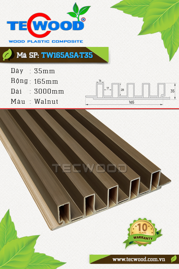 Ốp TW165ASA-T35 Walnut