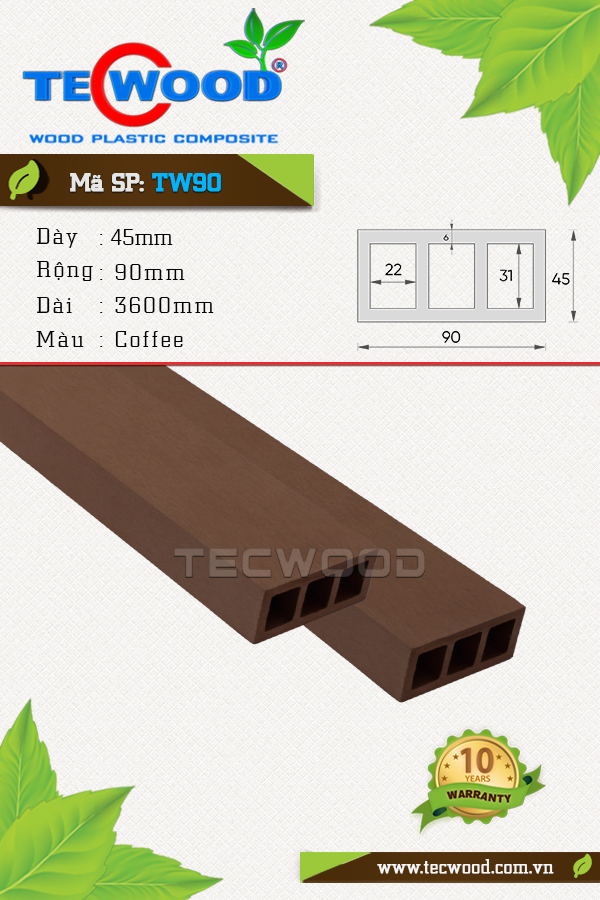 Thanh lam TW90-45 Coffee