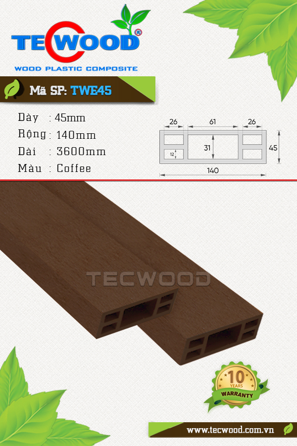 Thanh lam TWE45 Coffee