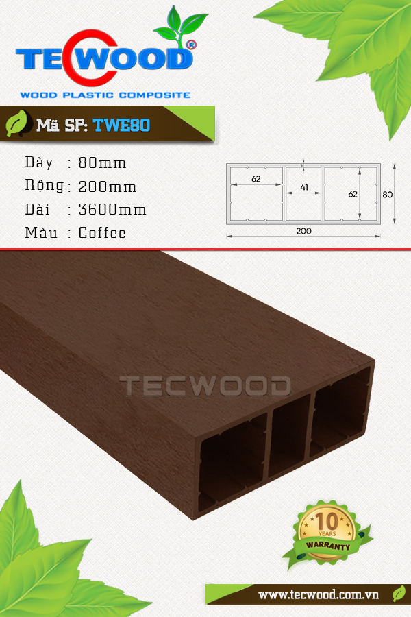 Thanh lam TWE80 Coffee