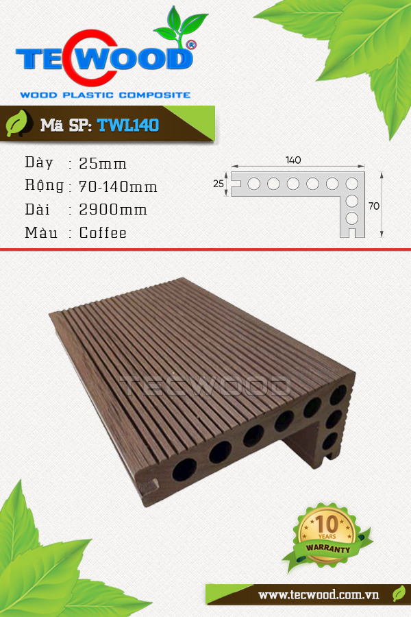 Phụ kiện TWL140 - Coffee (2200)