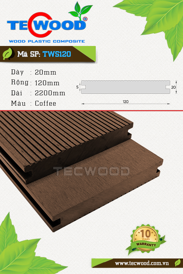 Ván sàn TWS120 Coffee