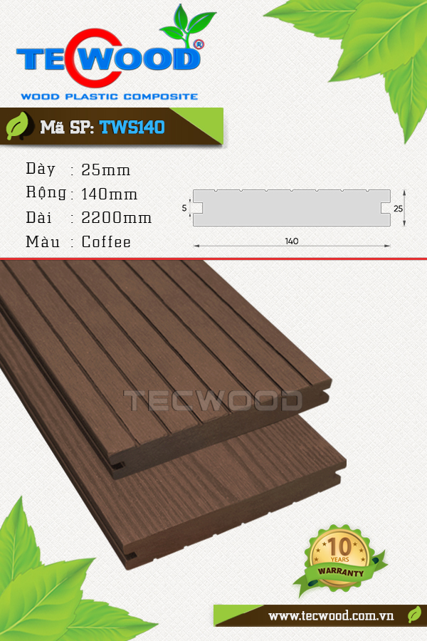 Ván sàn TWS140 Coffee