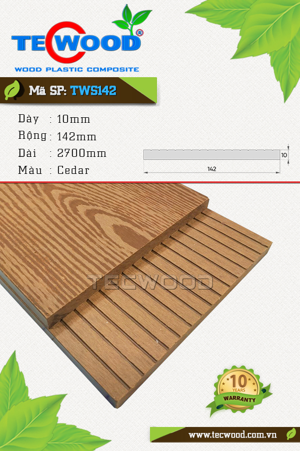 Ốp TWS142 Cedar