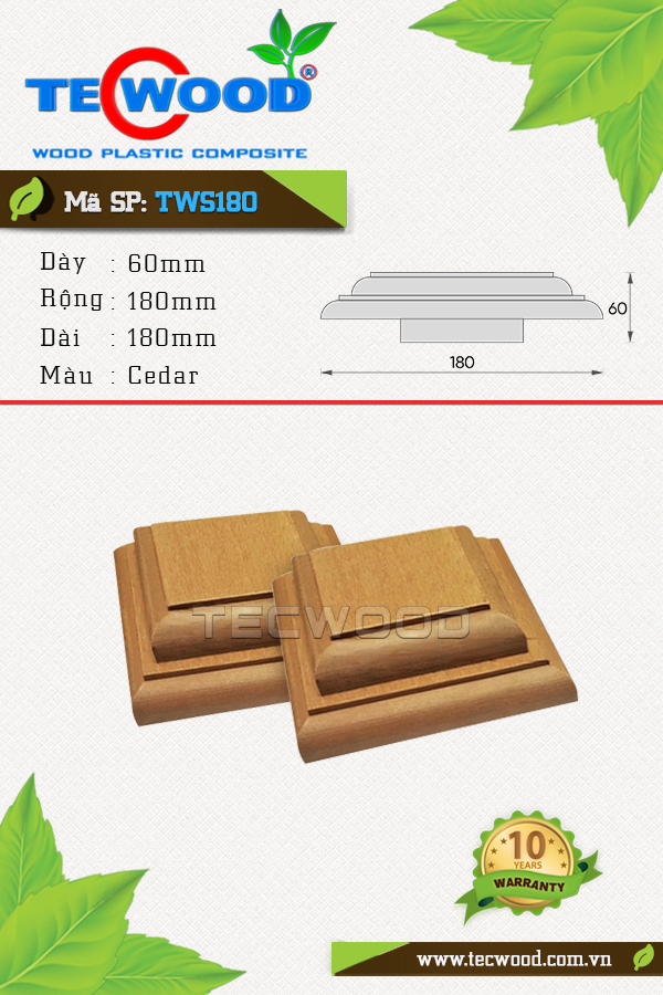 Phụ kiện TWS180 Cedar
