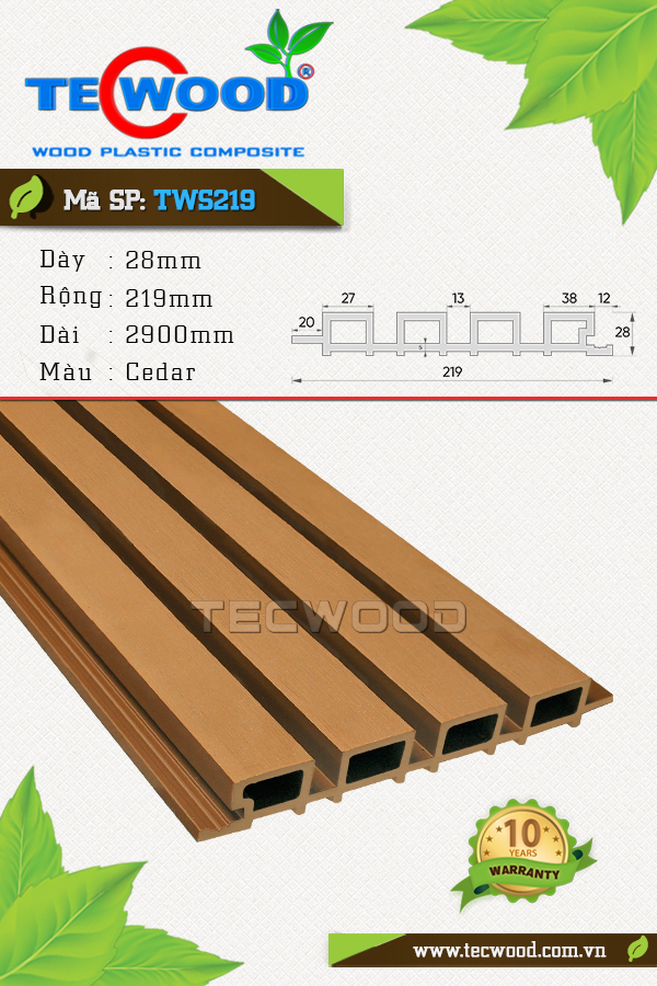 Ốp TWS219 Cedar
