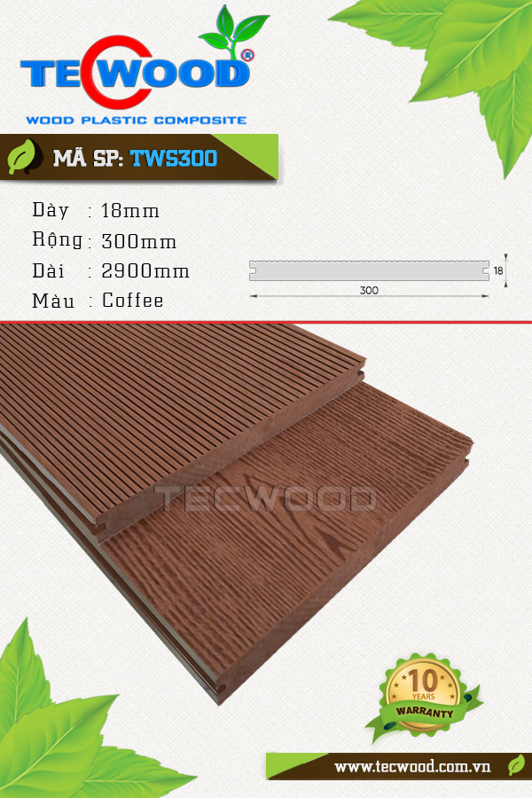 Ván sàn TWS300 Coffee