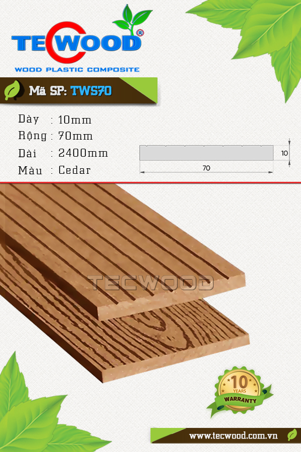 Ốp TWS70 Cedar