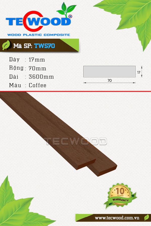 Thanh lam TWS70 Coffee