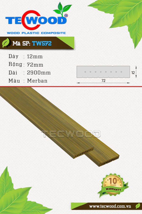 Thanh lam TWS72 Merban
