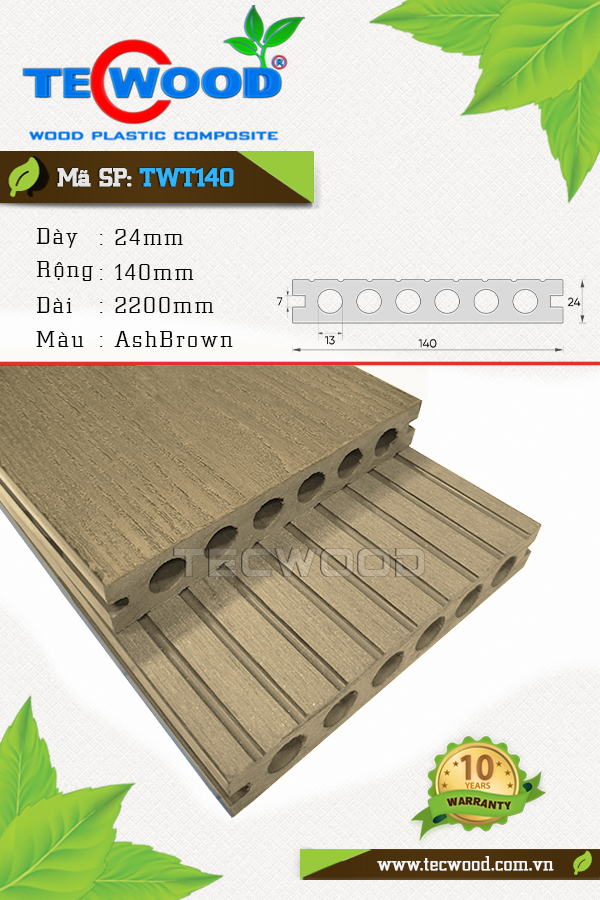 Ván sàn TWT140 Ashbrown