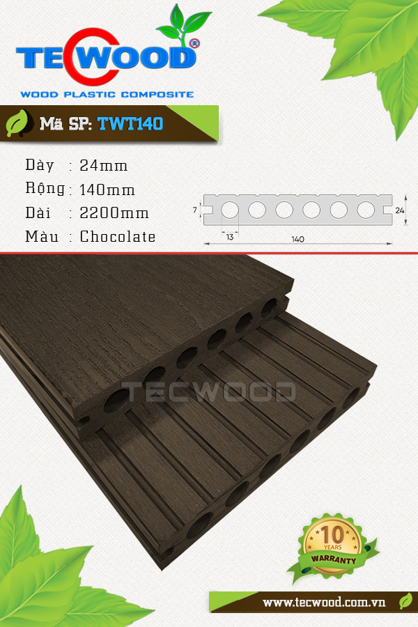 Ván sàn TWT140 Chocolate