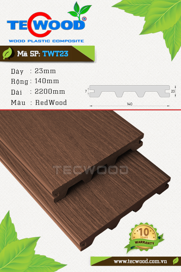 Ván sàn TWT23 RedWood