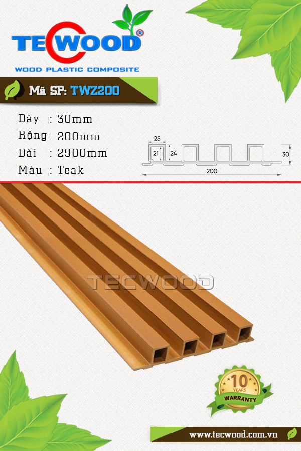 Ốp TWZ200 Teak