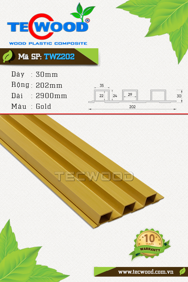 Ốp TWZ202 Gold