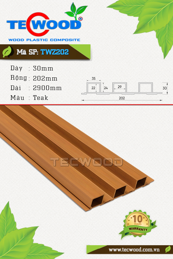 Ốp TWZ202 Teak