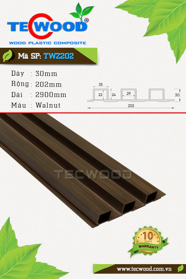 Ốp TWZ202 Walnut