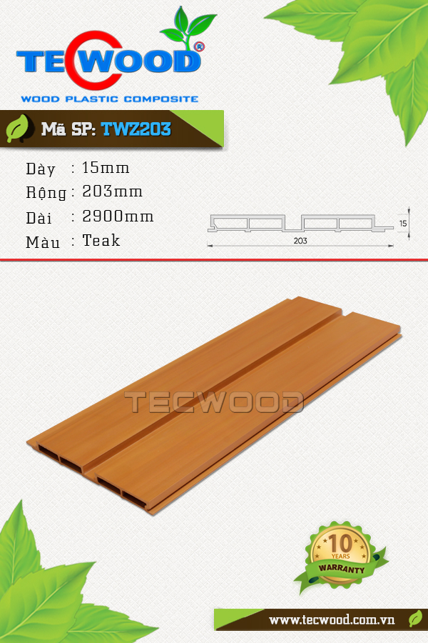 Ốp TWZ203 Teak