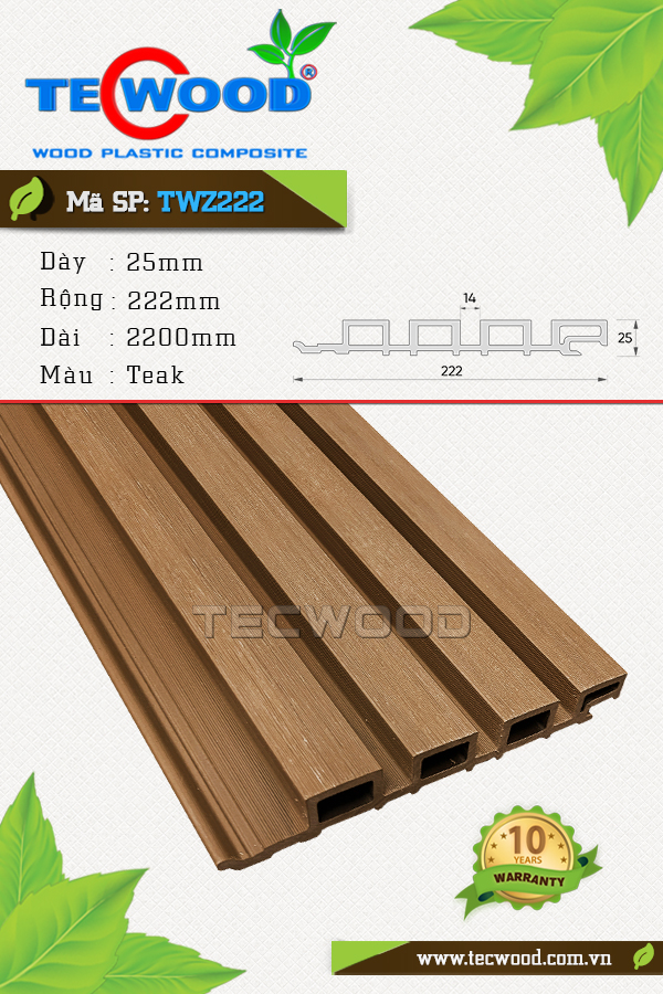 Ốp TWZ222 Teak