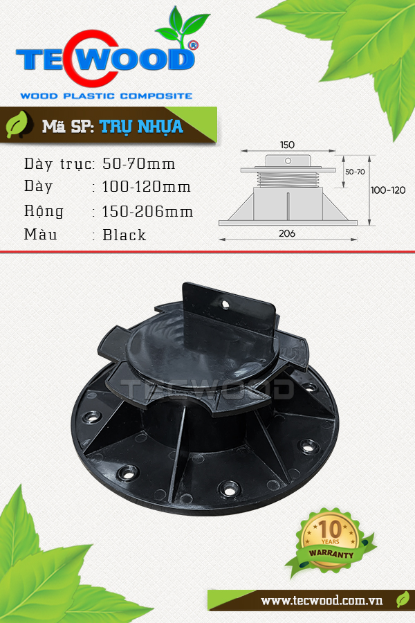 Phụ kiện Trụ nhựa