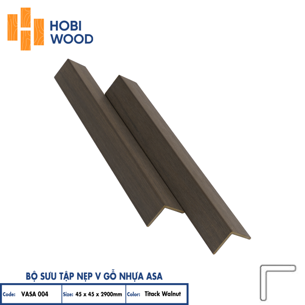 Tấm ốp VASA 004 - Titack Walnut